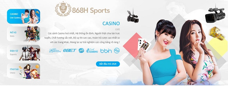 868H – Đẳng cấp giải trí, nhà cái tặng tiền trực tuyến chuẩn quốc tế